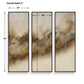 Smoke Break Hand Painted Canvases, S/3