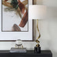 Spiraling Cordless Buffet Lamp
