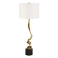 Spiraling Cordless Buffet Lamp