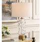 Aura Table Lamp, Clear