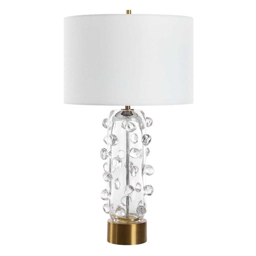 Aura Table Lamp, Clear