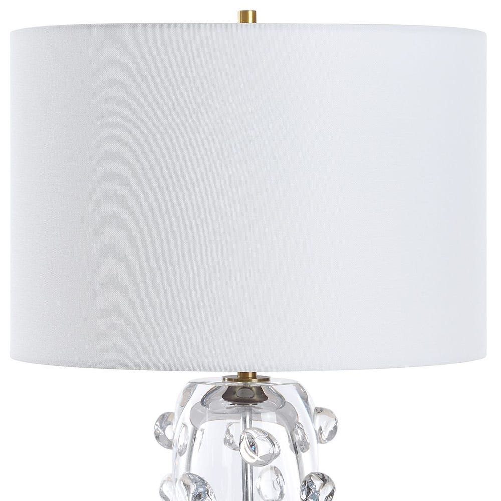 Aura Table Lamp, Clear