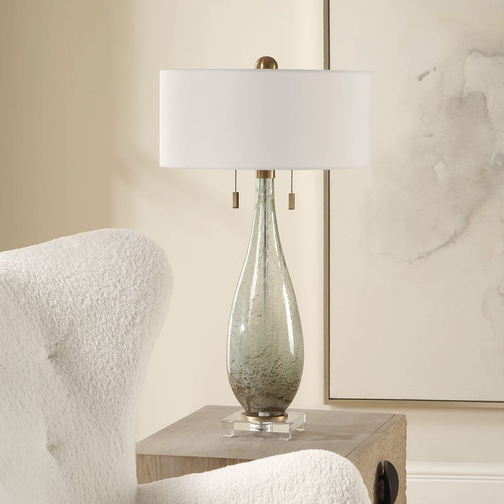 Cardoni Table Lamp, Green