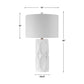 Sinclair Table Lamp, White