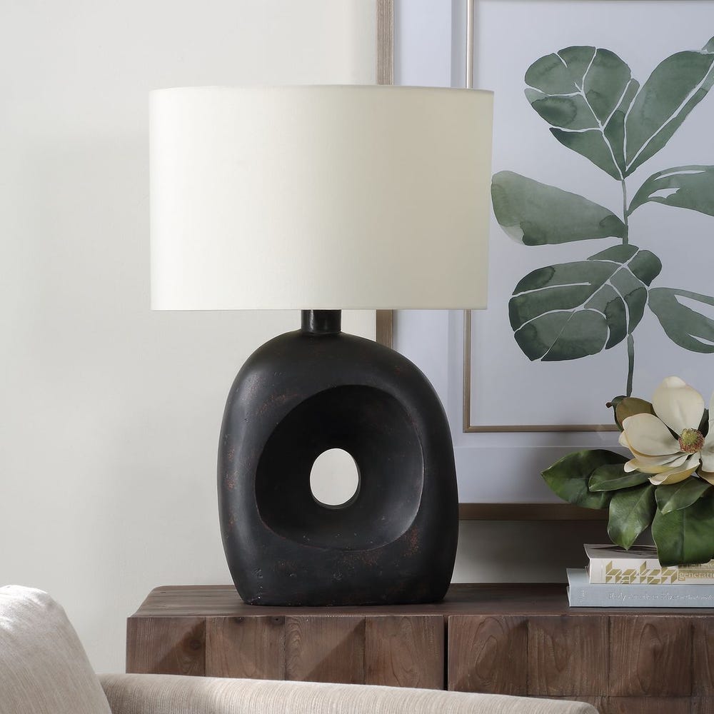 Peephole Indoor-Outdoor Table Lamp