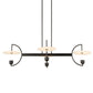 Kyoto, 4 Lt Linear LED Chandelier