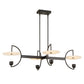 Kyoto, 4 Lt Linear LED Chandelier