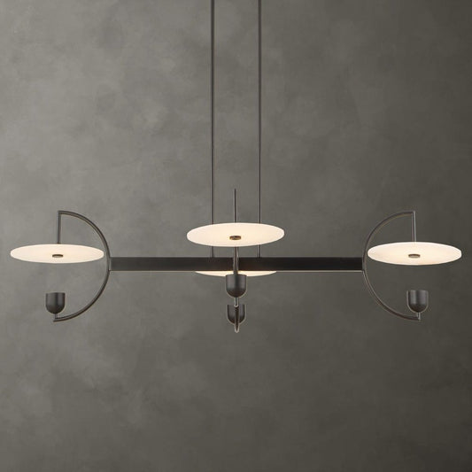 Kyoto, 4 Lt Linear LED Chandelier