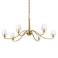 Barcelona, 6 Lt Chandelier