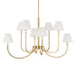 Poppins, 8 Lt Chandelier
