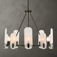 Ellipse, 10 Lt Chandelier
