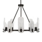 Ellipse, 10 Lt Chandelier