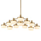 Wedge, 12 Lt LED Chandelier