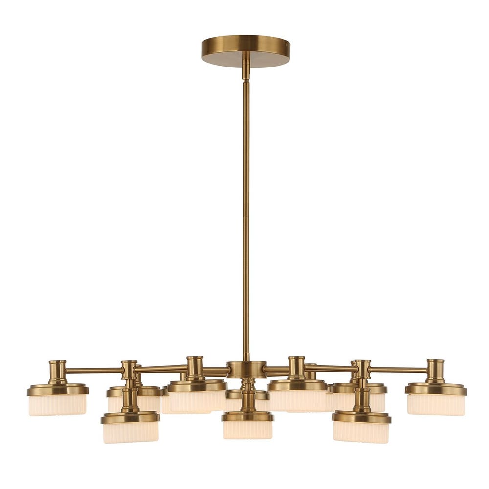Wedge, 12 Lt LED Chandelier