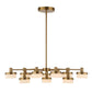 Wedge, 12 Lt LED Chandelier