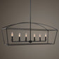 Clayton, 6 Lt Linear Chandelier