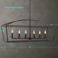 Clayton, 6 Lt Linear Chandelier