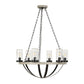 Edgecomb, 6 Lt Indoor-Outdoor Chandelier