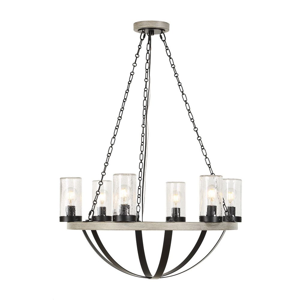Edgecomb, 6 Lt Indoor-Outdoor Chandelier
