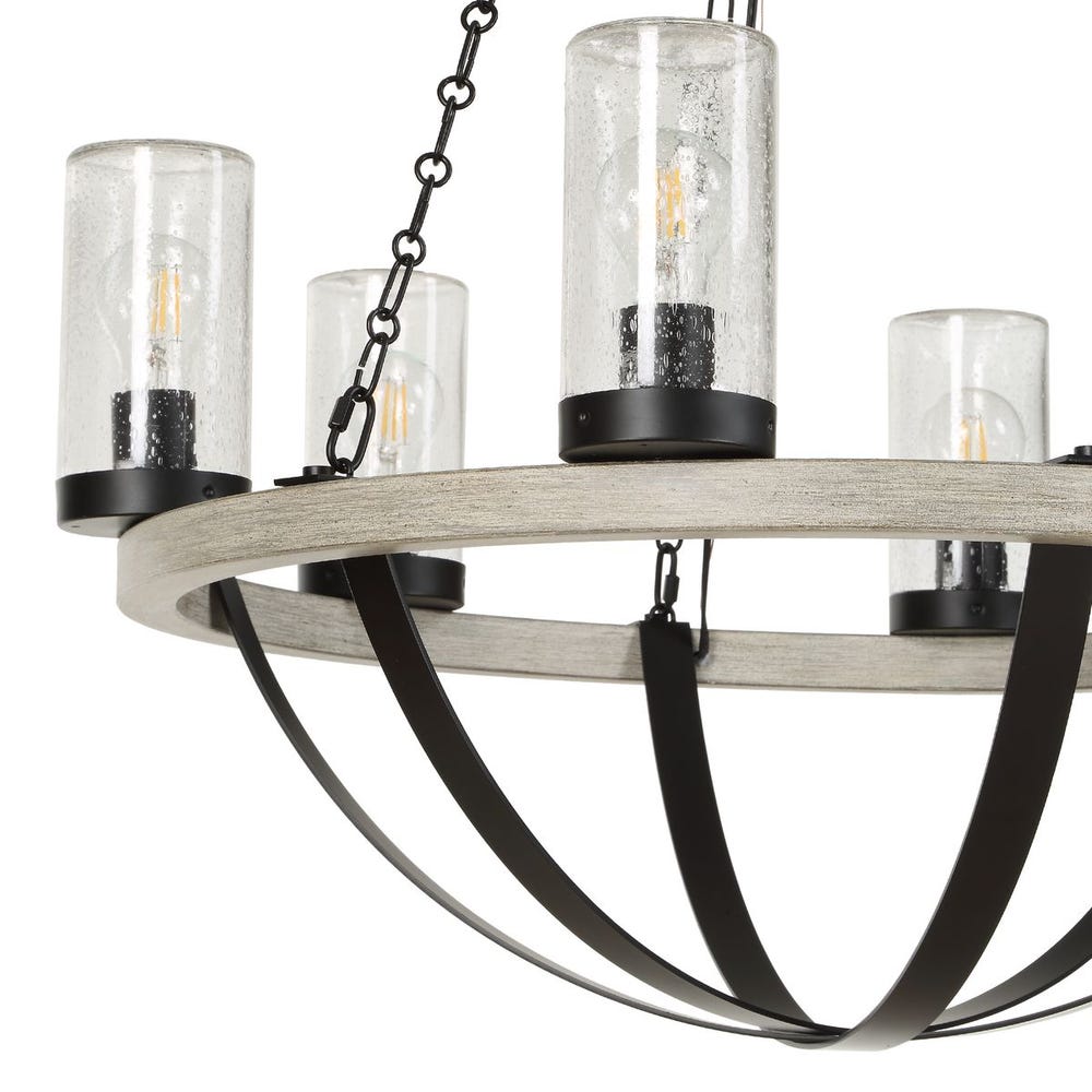 Edgecomb, 6 Lt Indoor-Outdoor Chandelier
