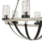 Edgecomb, 6 Lt Indoor-Outdoor Chandelier