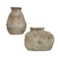 Ancient Echos Indoor-Outdoor Vases, S/2
