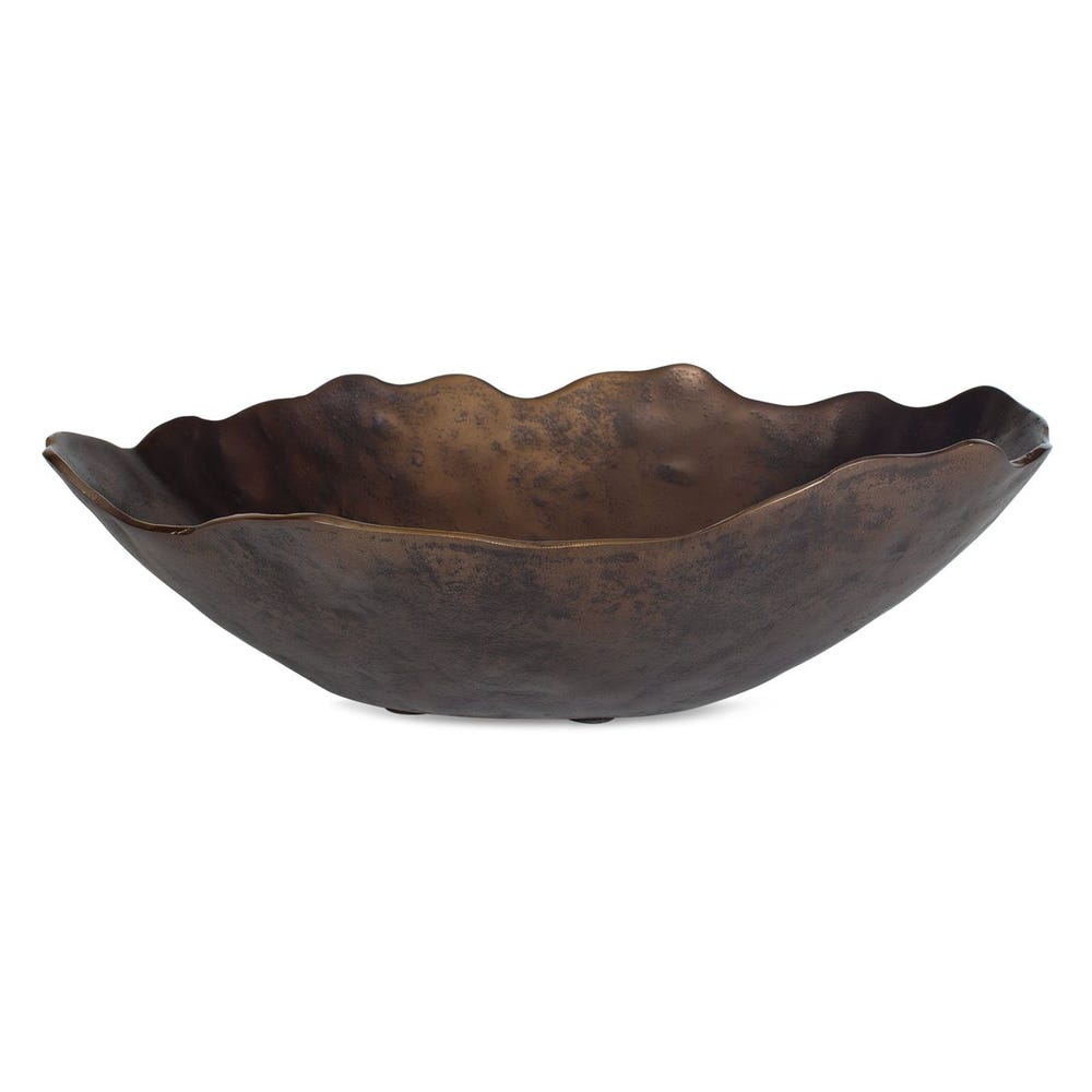 Obscura Indoor-Outdoor Bowl, Bronze