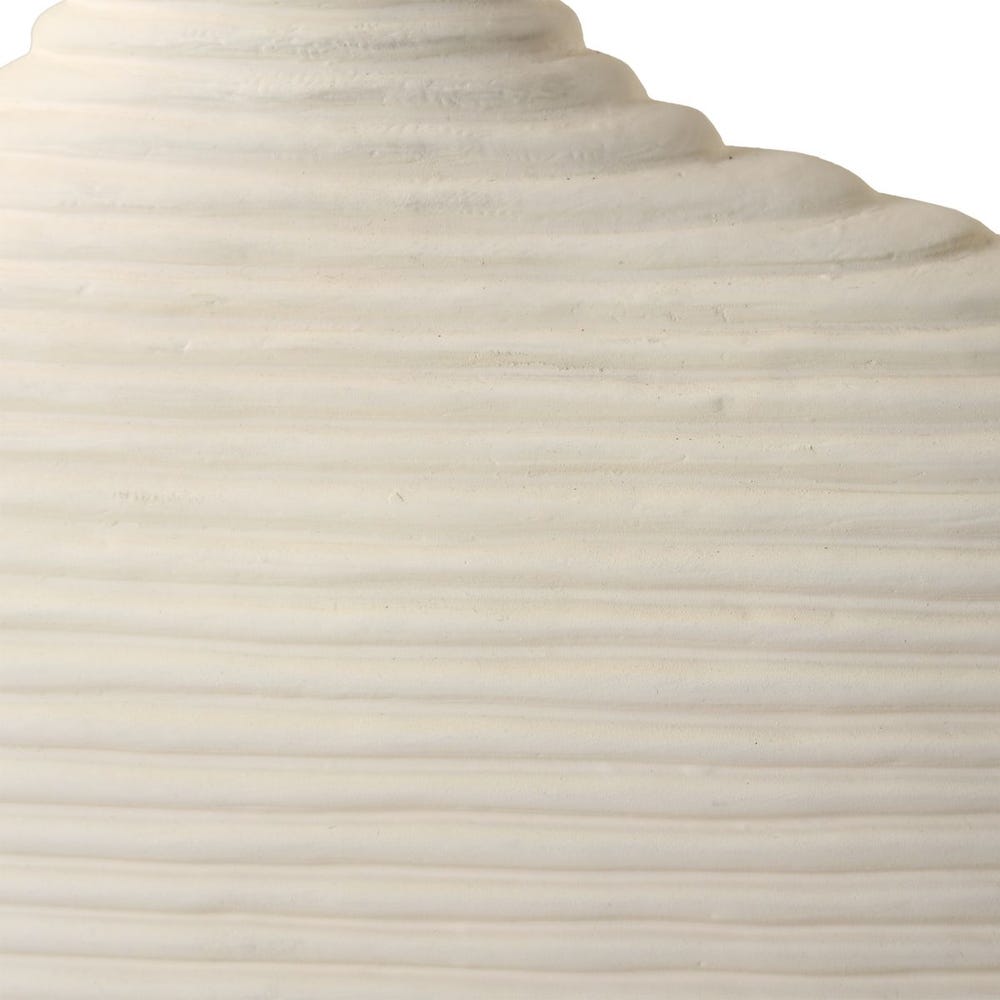 Duostacked Vases, White, S/2