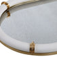Cyprus Oval Tray, White