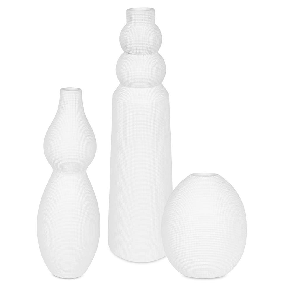 Forma Indoor-Outdoor Vases, S/3