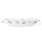 Ruffled Feathers Indoor-Outdoor Bowl, White