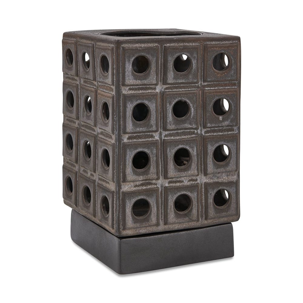 Lattice Indoor-Outdoor Lantern Candleholder