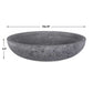 Ashen Earth Indoor-Outdoor Bowl