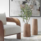 Ridge Indoor-Outdoor Vases, S/2