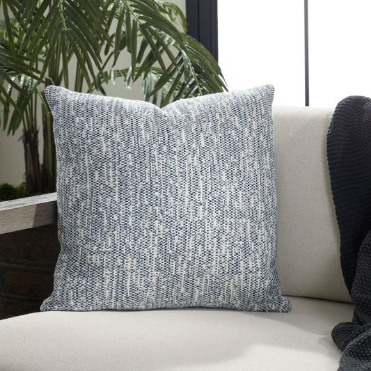 Zenith Outdoor Pillow, Indigo
