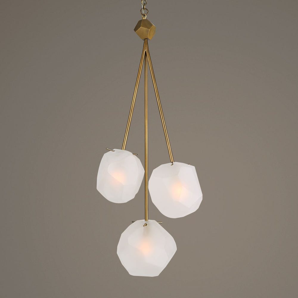 Geodesic, 3 Lt Pendant