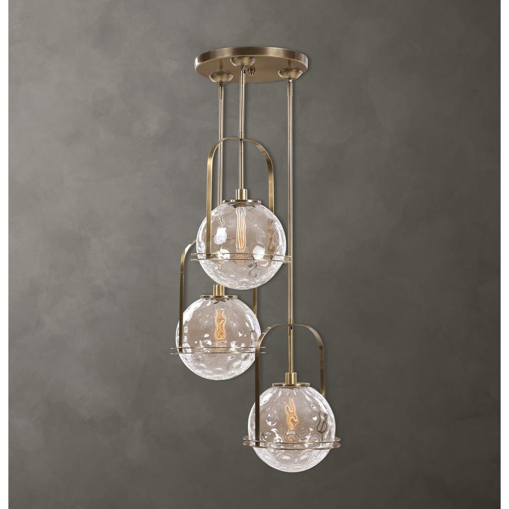 Mimas, 3 Lt Cluster Pendant