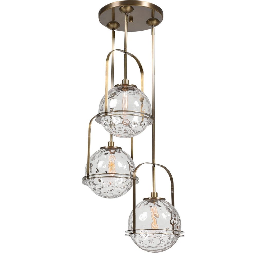 Mimas, 3 Lt Cluster Pendant