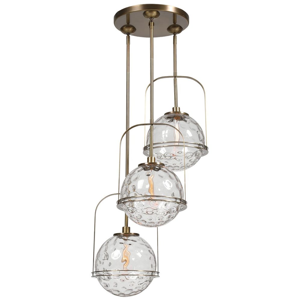 Mimas, 3 Lt Cluster Pendant