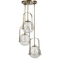 Mimas, 3 Lt Cluster Pendant