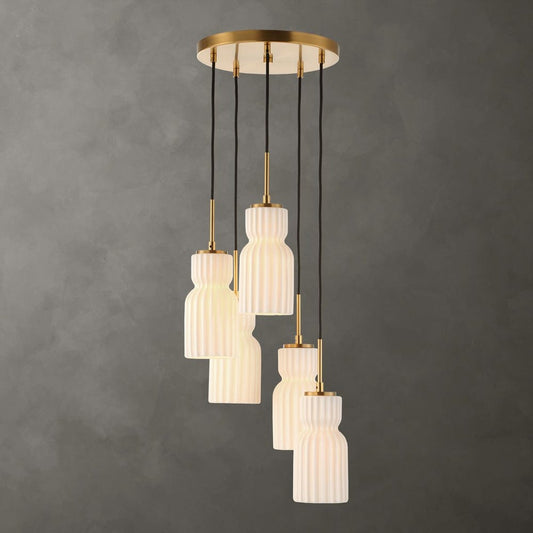 Vanier, 5 Lt Cluster Pendant