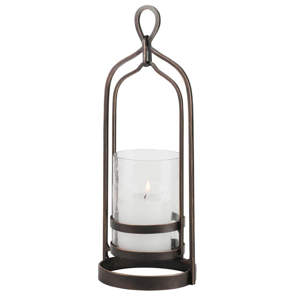 Shepherd Candleholder, Bronze