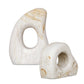 Stone Flow Indoor-Outdoor Sculptures, S/2