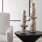Nouveau Tower Indoor-Outdoor Sculptures, S/2