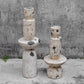 Nouveau Tower Indoor-Outdoor Sculptures, S/2