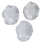 Abella Ceramic Indoor-Outdoor Wall Decor, White, S/3