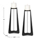 Columnar Candleholders, S/2