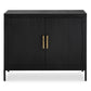 Front Range 2 Door Cabinet, Black