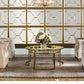 Rhea Nesting Coffee Tables, Gold, S/2