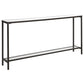 Hayley Console Table, Black